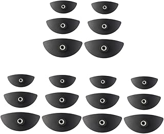 NOLITOY 18 Peças Aplicador De Carimbo De Sombra De Silicone Carimbo De Sombra De Olho Aplicador De Vinco De Sombra De Silicone Selo De Sombra De Olho Ferramentas De Sombra De Olho