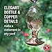 Perky-Pet 8110H-1 32 oz Looking Glass Hummingbird Feeder, Copper