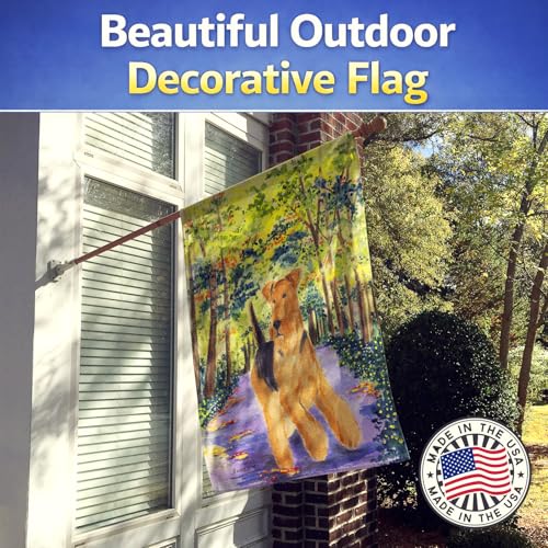 Drapeau Airedale Terrier SS8208CHF pour décorer le jardin de votre maison de campagne