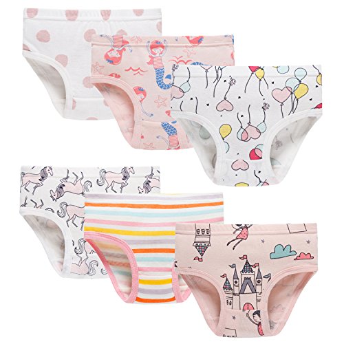 Boboking Baby Soft Cotton Underwear Little Girls'Briefs Toddler Undies