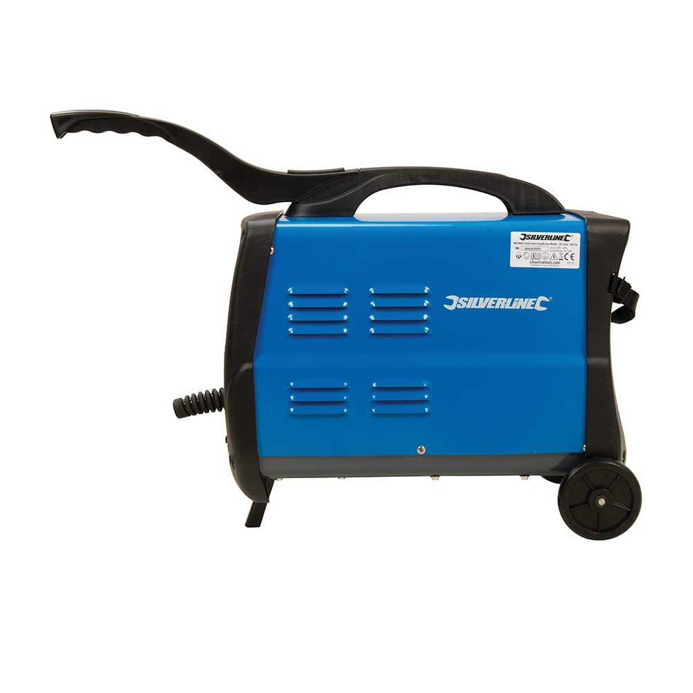 Silverline 380736 MIG/MAG Soldador de gas combinado 30-135A