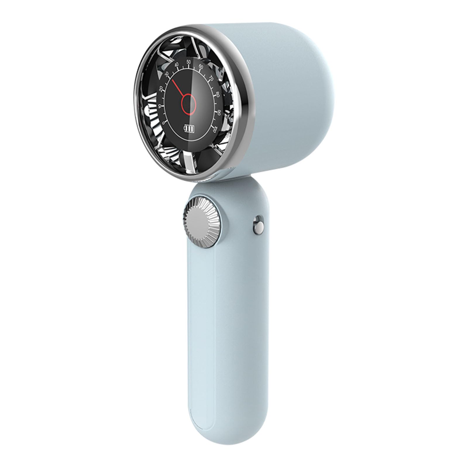 FGJsfhrDTU Portable Fan, Adjust Speed USB Handheld 4000mah Battery Refreshing Airflows Powerful(Blue)