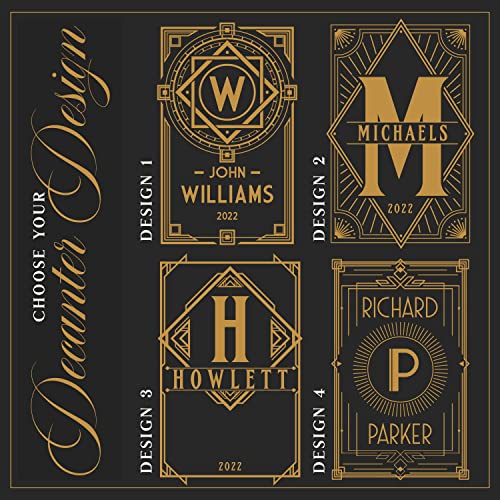 Personalized-Whiskey-Decanter-Set-with-Glasses-5-PC-4-Optional-Designs-Custom-Whiskey-Liquor-Decanter-25-Oz-with-4-Whiskey-Glasses-Personalized-Gifts-for-Men-D1