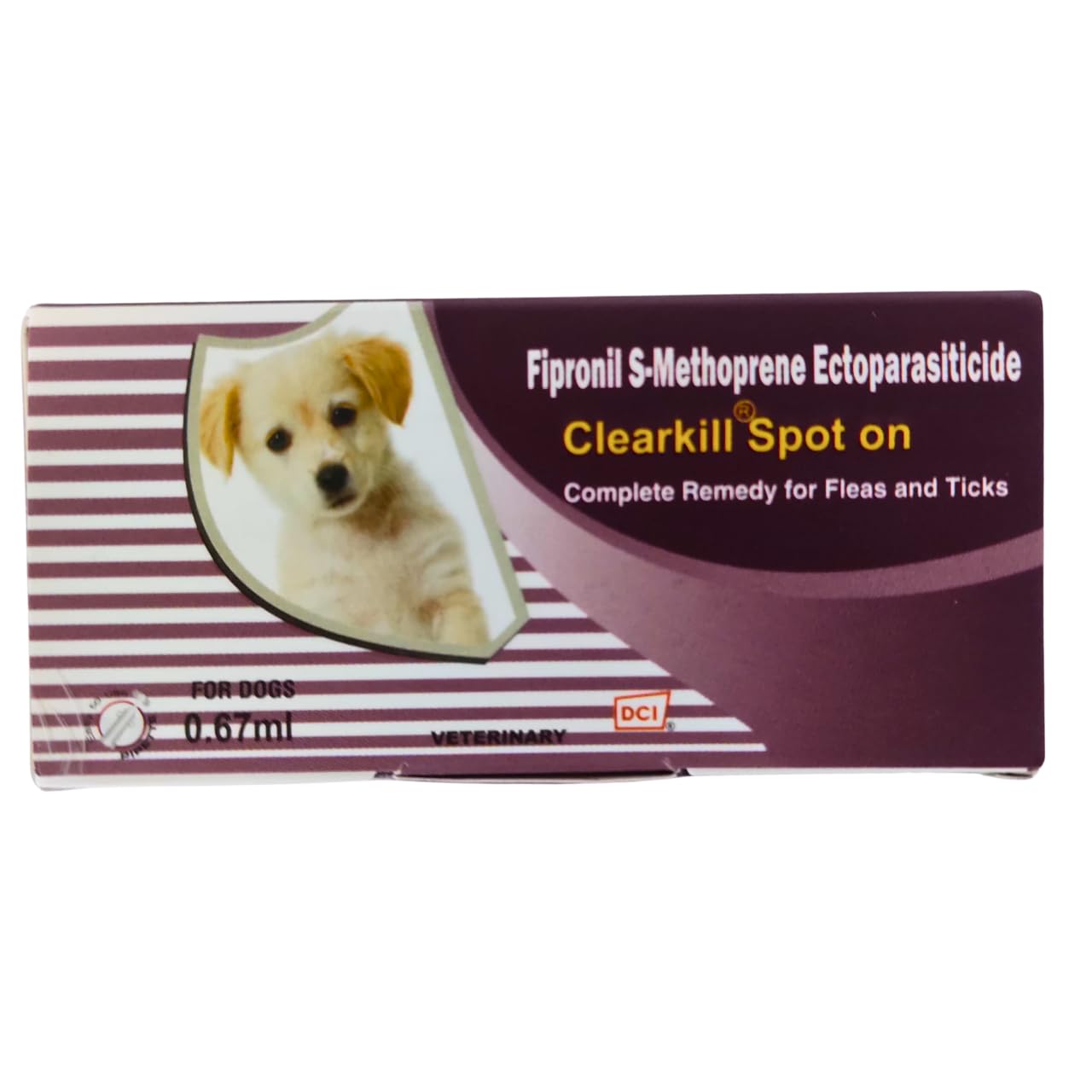 Clearkill Spot On Dog Flea and Tick Spot On, 0.67 ml, for Dogs Weighing up to 10 kg (B0BYS65XSB) Amazon Price History, Amazon Price Tracker