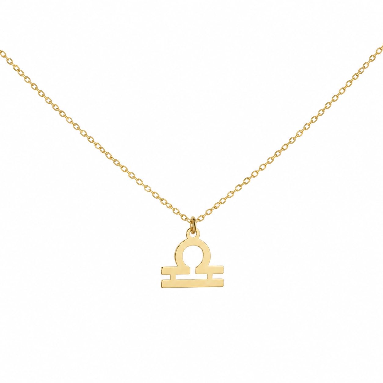 Piccolo zodiaco collana con pietra portafortuna delicato oro oroscopo Sterling forma astrologia Festa della Mamma Natale anniversario compleanno