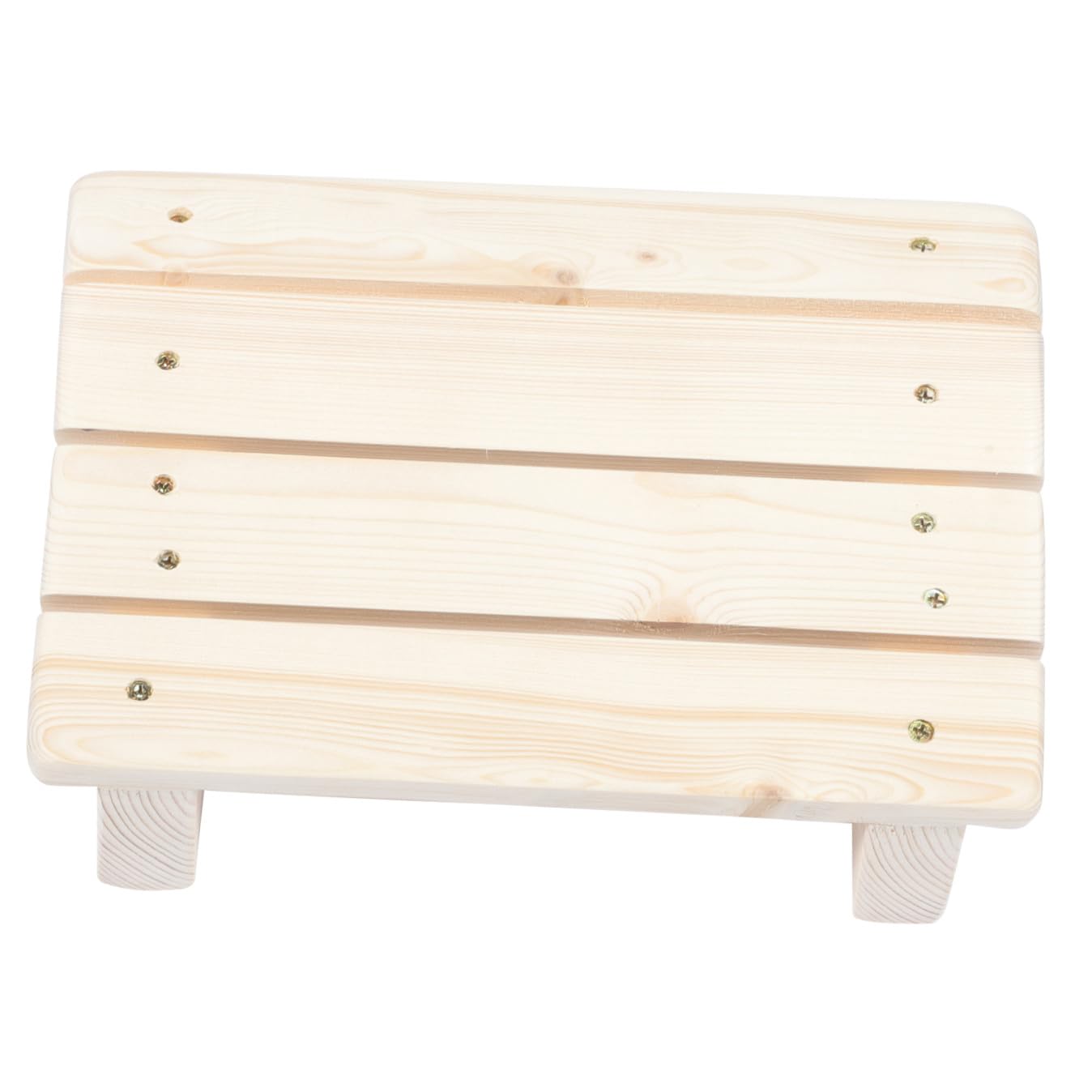 iplusmile Poggiapiedi Da Ufficio in Legno Massello 30x20x11 Cm Inclinato Supporto Poggiapiedi Ergonomico Portatile Per Casa e Studio