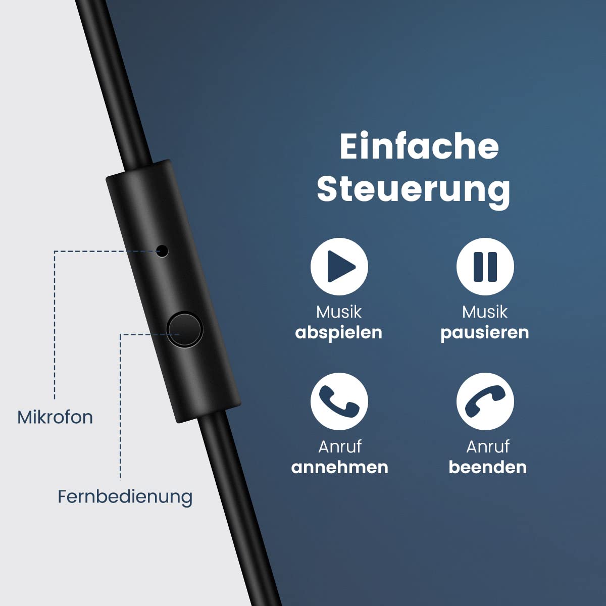 OneOdio Kopfhörer Over Ear, DJ Kopfhörer mit Kabel, Professionell Geschlossener Studio HiFi Kopfhörer mit Share Port für E-Drum Piano Gitarre AMP Recording Monitoring