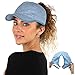 Ponyflo Active Ponytail Hat - Ponytail Caps for Women, Designed for Curly Hair