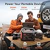 Jackery Portable Power Station Explorer 300, 292Wh Backup LiFePO4 Battery, Solar Generator for Outdoors Camping Travel Hunting Blackout (Solar Panel Optional) #1