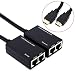 JahyShow® HDMI Over RJ45 CAT5e CAT6 LAN Ethernet Balun Extender Repeater Up to 100ft 1080P