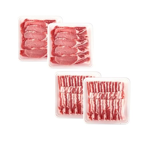 岩中豚焼肉セット (合計約800g)豚ロース厚切 豚バラ 焼肉用 焼肉セット 盛岡市 国産 豚肉 お肉 豚バラ 豚ロース バラ ロース 焼肉