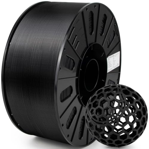 iSANMATE Carbon Fiber ASA Filament 1.75mm, ASA CF Bundle UV/Rain/Heat Resistant Tough 3D Printer Filament, Perfect for Outdoor Functional Parts, Black 3KG