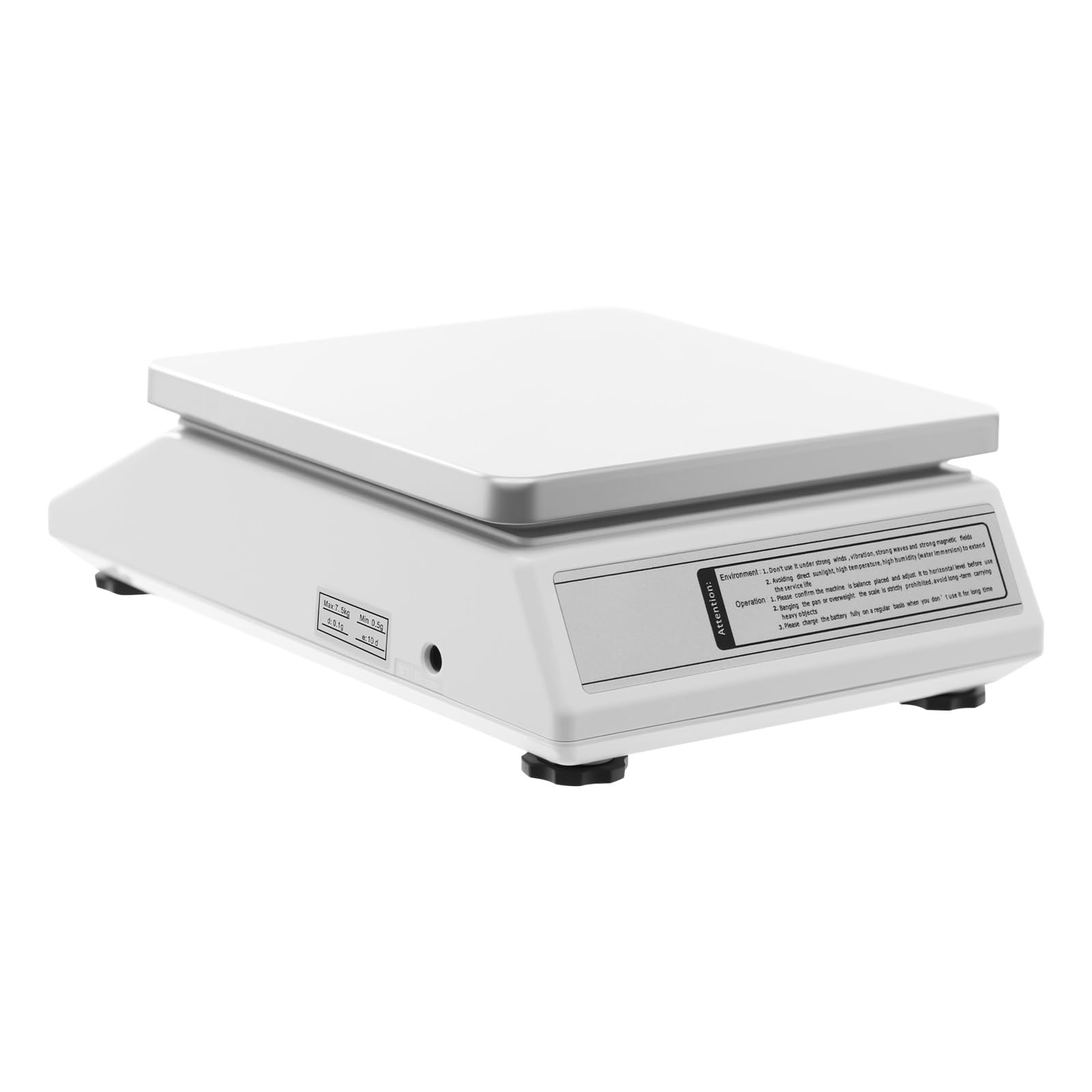 0,1 g Digital Electronic Industrial Precision Balanza Inteligente de Laboratorio Científico, 7.5 kg Báscula Digital, Báscula de Análisis de Alta Precisión, Báscula de Laboratorio Digital, Báscula de