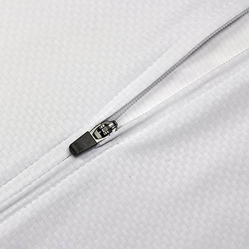 Foto von Wulibike Radtrikot Herren Langarm - Rennrad Trikot Herren Reißverschluss mit Taschen, Sommer Atmungsaktiv feuchtigkeitsaufnahm Radtrikot