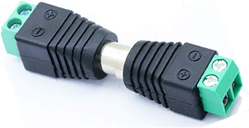 Greluma 20 Pcs Phono RCA Male and Female to AV Screw Terminal Audio/Video Connector Adapter (10 Pcs Male & 10 Pcs Female) - Image 4
