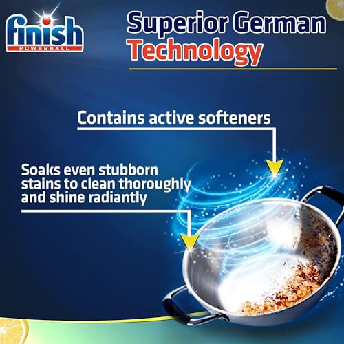 Image of Finish Dishwasher Detergent Power Powder - 1 kg Pack of 2