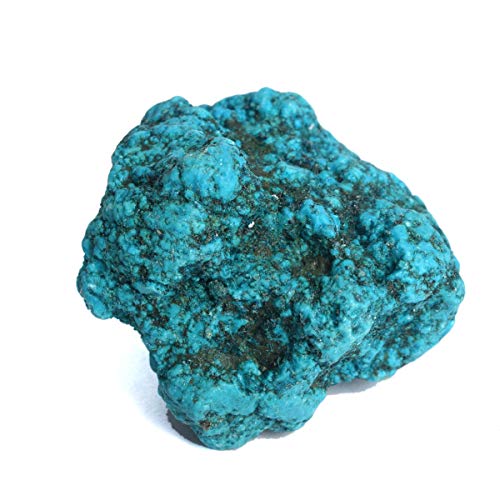 GEMHUB Raw Blue Turquoise 264.00 Ct Healing Crystal, Rough Turquoise Crystal Natural Gemstone