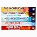 Kristin Hannah Collection 5 Books Set (The Nightingale, The Four Winds, The Great Alone, Winter Garden, Home Front)