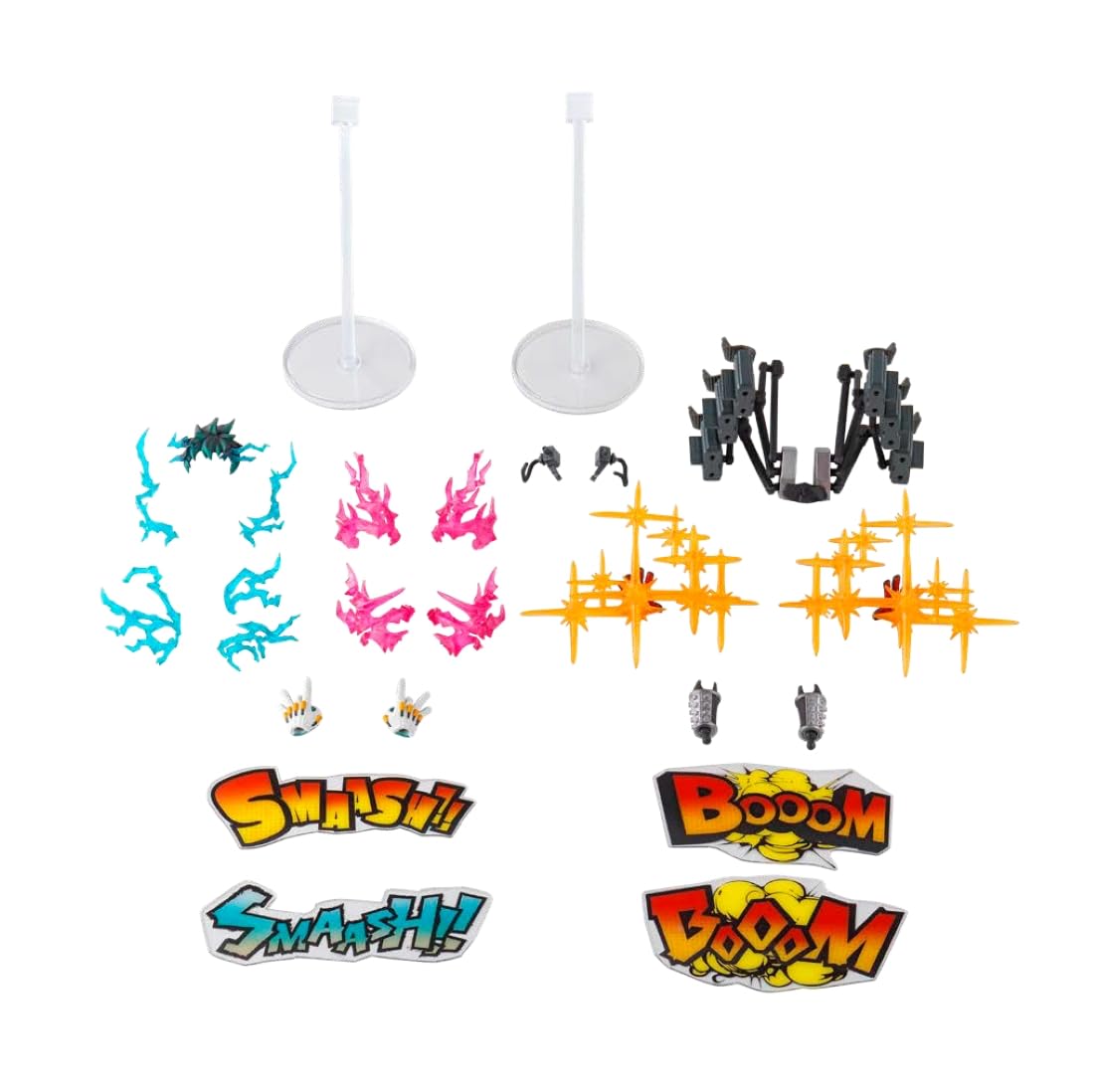 BANDAI SPIRITS S.H. Figuarts My Hero Academia Izuku Midoriya & Katsumi Bakugo PLUS ULTRA Option Parts Set, Non-scale, PVC & ABS, Pre-painted Option Parts