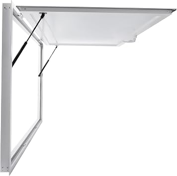 Concession Window, 36x24/36x36/45x33/48x32/64x40inch Food Truck Service Window, Aluminum Alloy Concession Awning Windows 64 x 40 inch