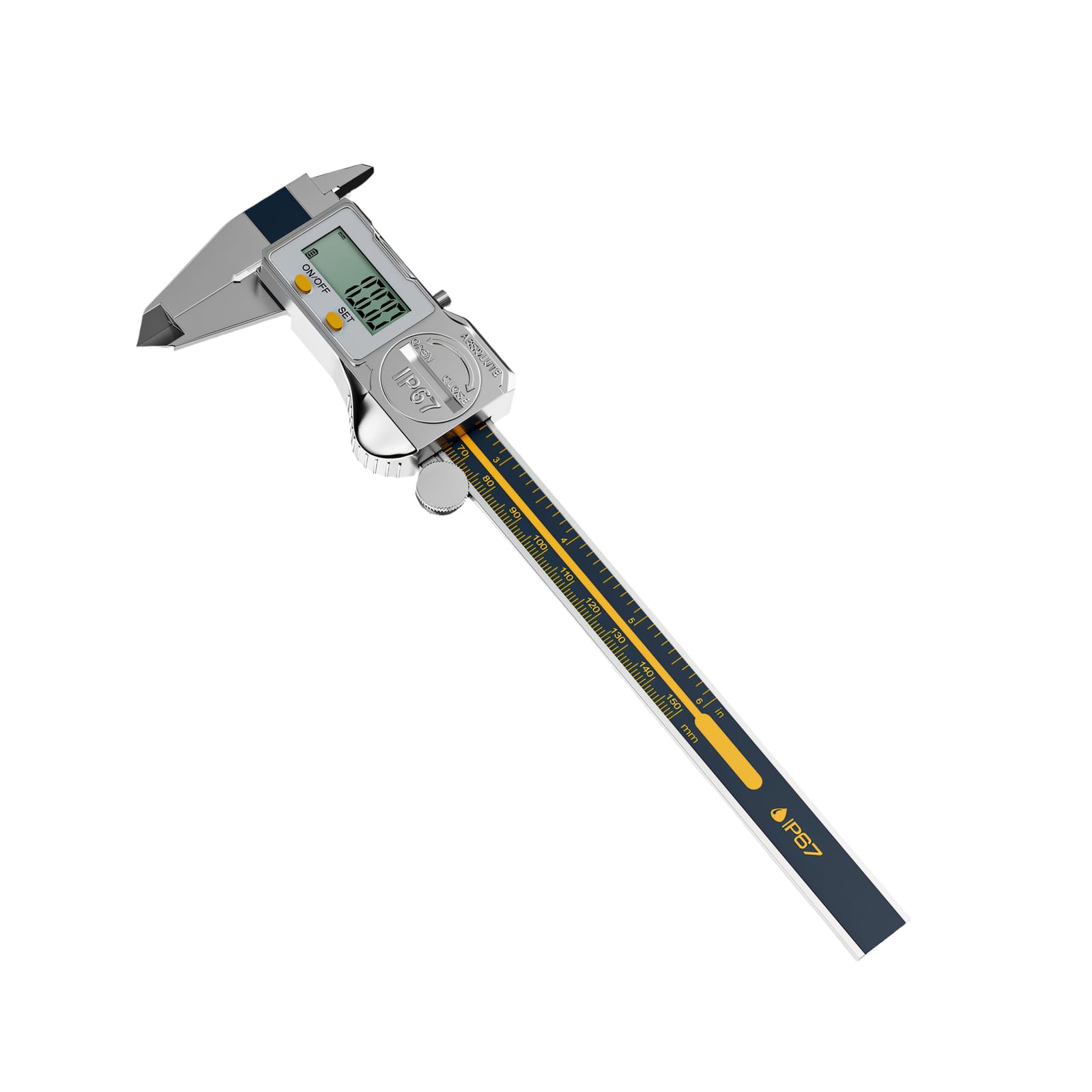 Tsophreniq Upgraded Model Lcd Display 150Mm Electronic Digital Caliper Vernier Calipers Gauges Micrometers For Jewelry Measure Electronic Digital Caliper Measuring Tool