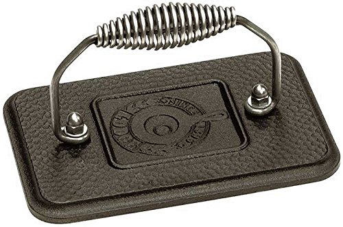 LodgeLogic Seasoned Cast Iron Grill Press
