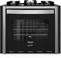FISCHER FOGÃO DE EMBUTIR À GÁS 5 BOCAS TRIPLA CHAMA GRAN CHEFF COM DOURADOR 127V - 28550-65542