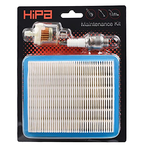 BS-491588S BS-491588 Air Filter + Pre Cleaner Spark Plug for MTD Troy-Bilt TB110 TB130 TB210 TB230 TB270ES TB280ES TB320 TB330 TB370 TB380ES TB449E TB466 TB566 TB672 TB866XP Push Lawn Mower Parts