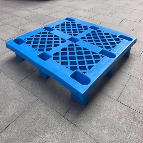 Palette de stockage HDPE bleu 80x120cm pour entrepôt et logistique
