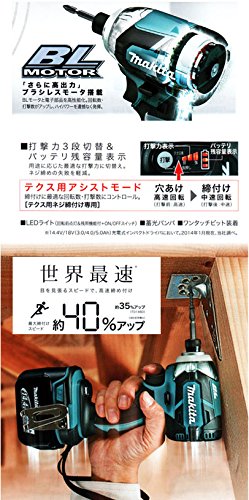 Amazon | マキタ(Makita) 充電式インパクトドライバ 18V 3.0Ah 青