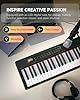 Best Compact Digital Pianos for Small Spaces 9 Donner Digital Piano Keyboard Velocity-Sensitive 88 Keys with Removable Piano Stand, Compact Beginner Home Electric Piano with Split Mode, LED Digital Tube for Display, and Triple Pedal DEP-08 #4