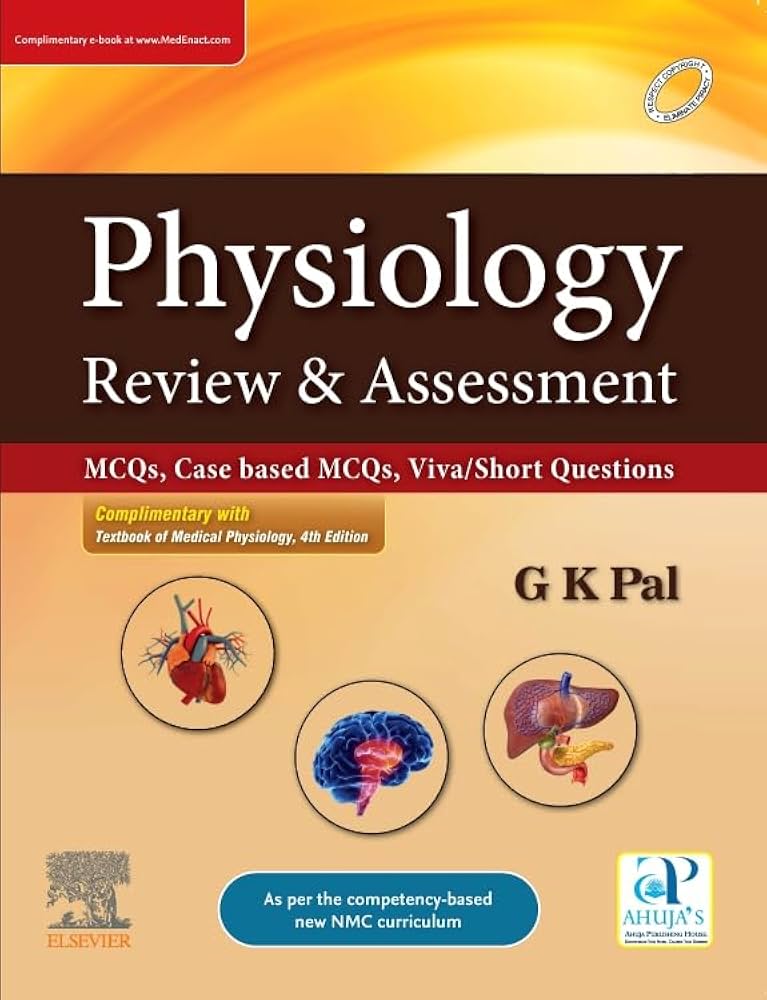 Textbook of Medical Physiology, 4th edition: G K Pal