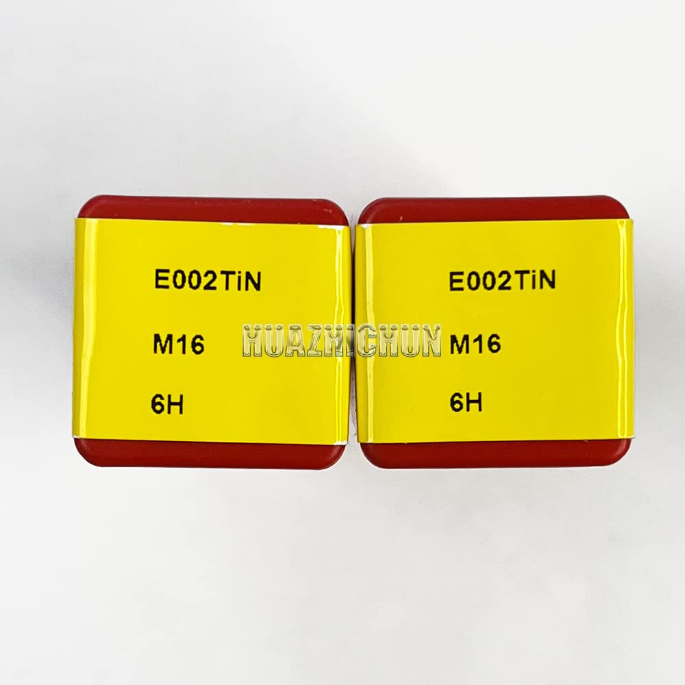 Metric HSS Spiral Flute Screw Threading Taps Drill Set Tools E002TiNM16