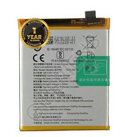 Image of Original BLP685 Battery for OnePlus 7, 6T GM1900 GM1901 GM1903 GM1905 Battery with 1 Year warrenty** (CC119)