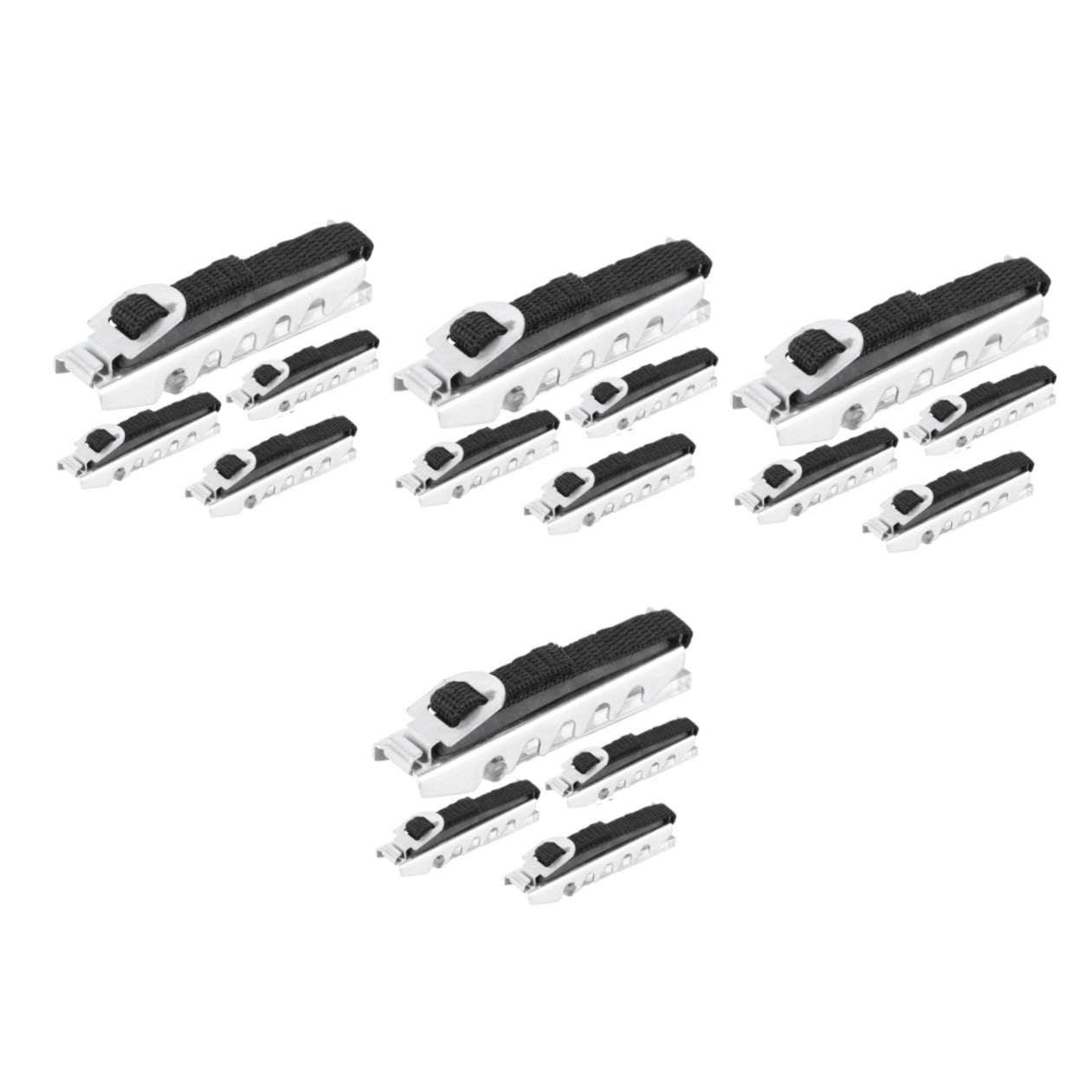 Kisangel 3 Series Guitarra Profesional De Capo Duradero Acústicas Eléctricas Y Ukeleles Y Reposicionamiento 4 Piezas X 3