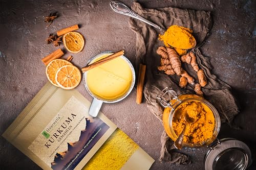 Gourmetia Kurkuma Pulver 900g, Kurkuma fein gemahlen – 100% naturbelassen