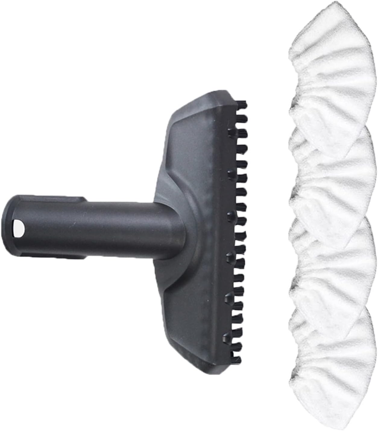 LANGshaw 1Set Spray Nozzle Brush Head Mop Cloth Cover Compatible for KARCHER SC1 SC2 SC3 SC4 SC5 Steam Cleaner Mops Spare Parts Accessories Leisurely (Color : Set1)