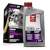 TRIAX Multi-Vehicle Global ATF Full Synthetic | Compatible with Honda DW-1, Dexron III & VI, Mercon V, Nissan Matic, ATF +4, TES 295 & More | OEM Grade Automatic Transmission Fluid (1 Quart)