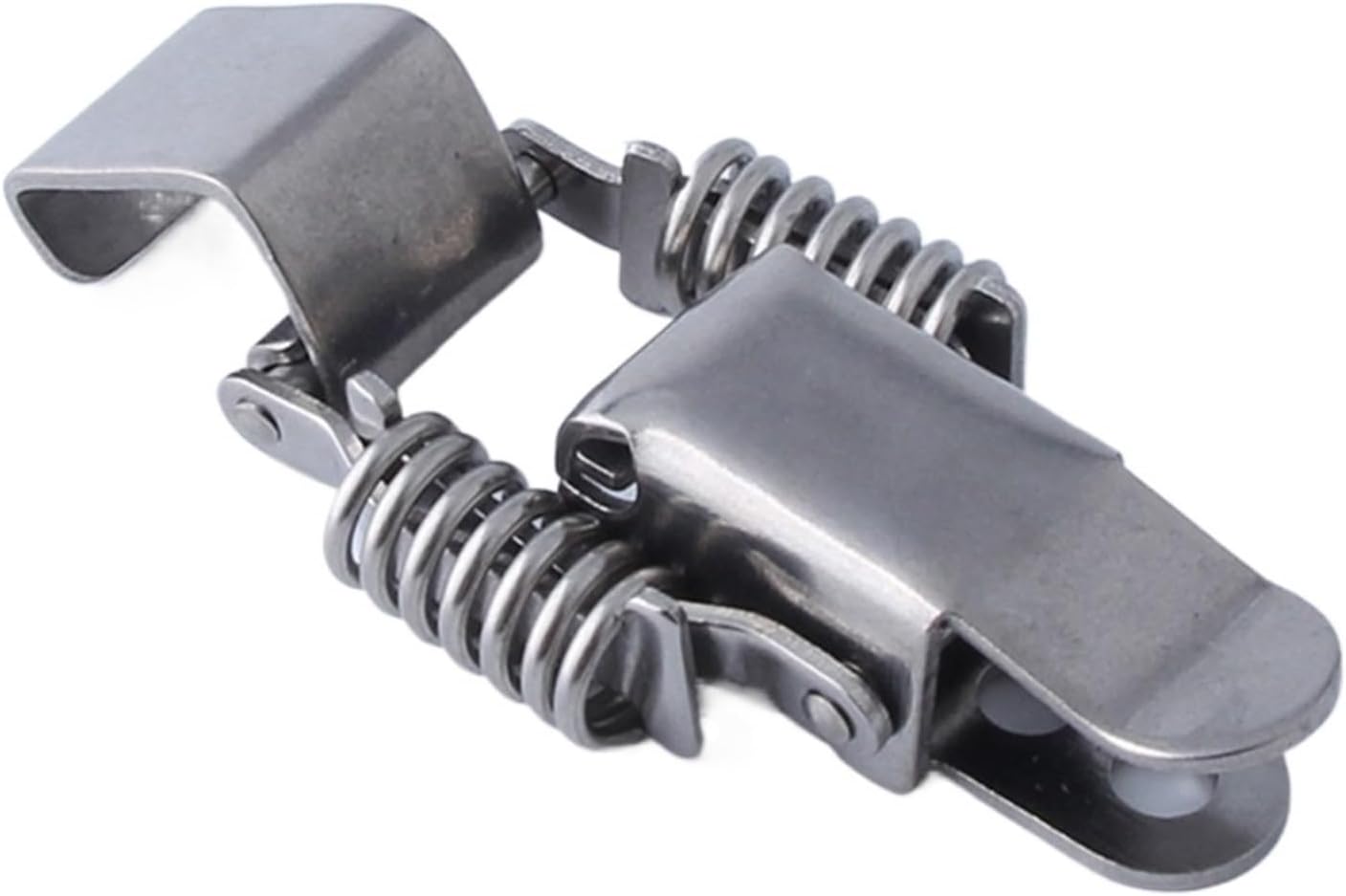 SD9101 Industrial Style Double Spring Buckle Stainless Steel Buckle Wooden Box Flight case Buckle Tool Box Lock