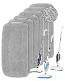 Picture of KEEPOW Steam Mop Pads Compatible with GorFanty GF-6610B/GF-6610, Compatible with Mxnsewr, Fit for Neugo NE033/NE033M Steamer Mop, Microfiber Absorbent Steam Mop Replacement Pads for Multi-Surface