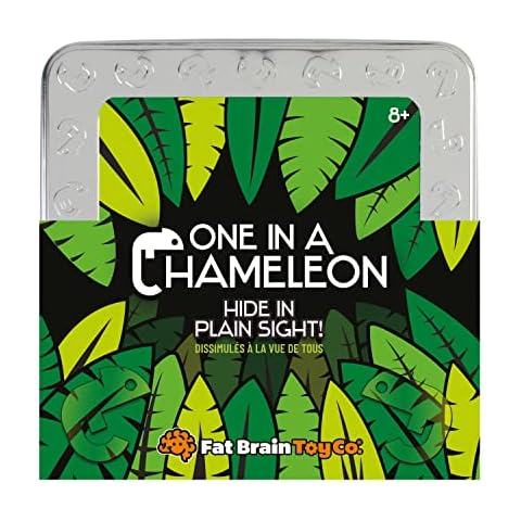 Fat Brain One in a Chameleon, Kids Puzzle Matching Game, Educational Brain Teaser, Suitable For Boys & Girls Aged 6 Or Above Cover