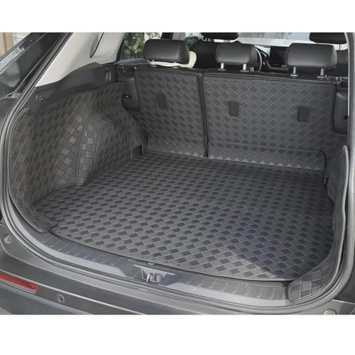 Cargo Liner & Backrest Mat Compatible with 2019-2026 BMW X5 (and Rear Left and Right Side Panels) All Weather PU Leather Rear Trunk Mat Waterproof Accessories for G05 (Non 45e / 7-Seats Models)