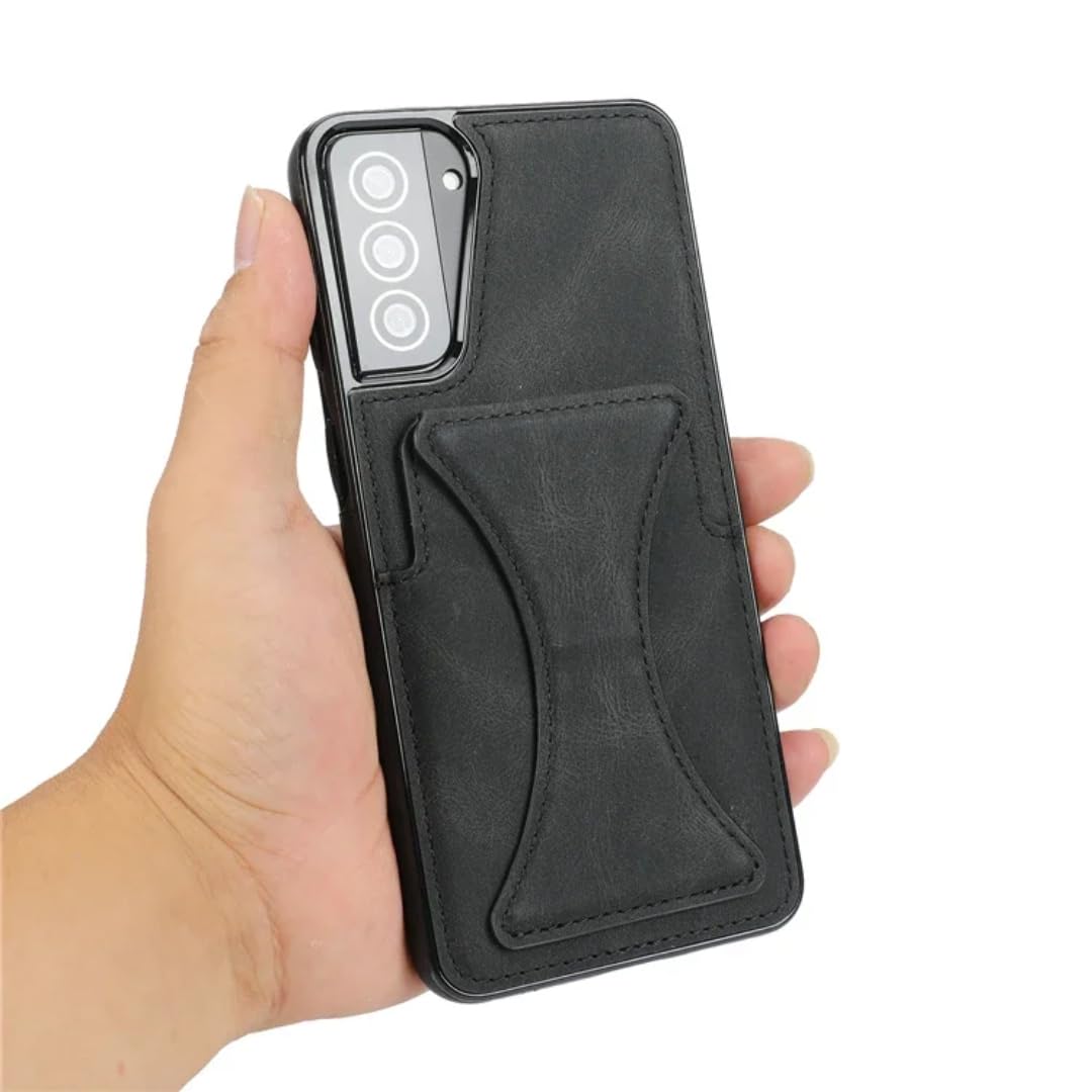 Coque cuir Galaxy S25 Edge avec porte-carte et support - 8