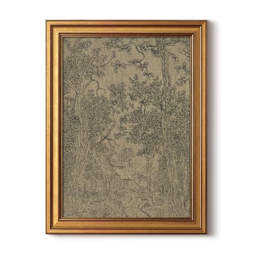 Catálogo para Comprar On-line Imágenes enmarcadas los 5 mejores. 42 HUARCEY - lona enmarcado en oro para pared, diseño antiguo, imágenes de paisaje antiguo, decoración clásico, decoración de estante de cocina, decoración de recámara y...