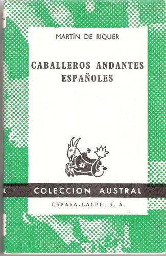 Caballeros andantes españoles: 007 (VARIOS GREDOS)