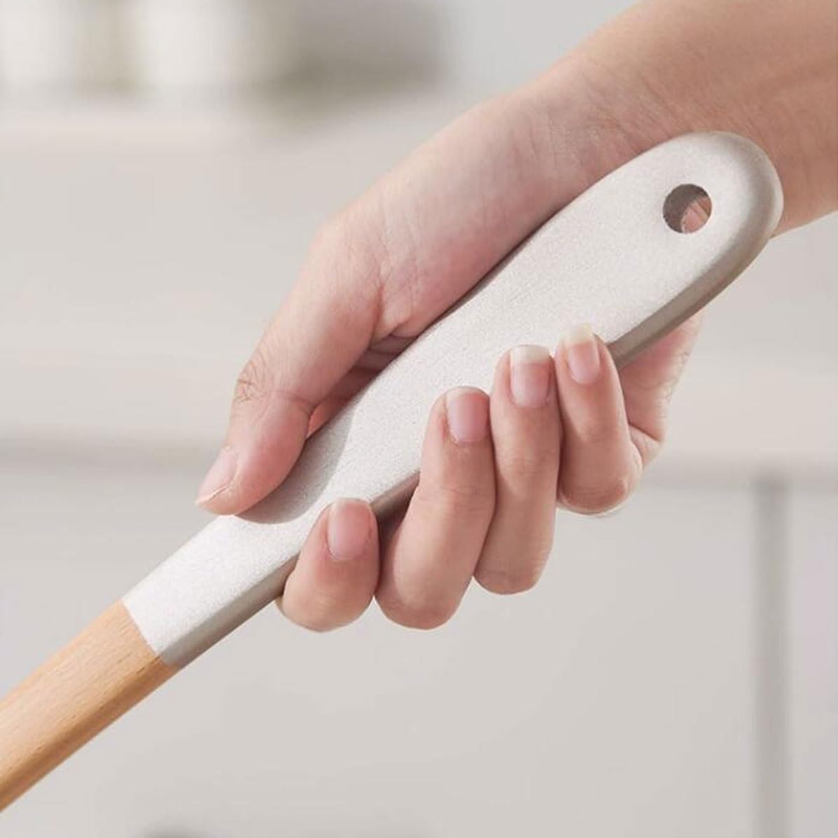 Kitchen Tools Wood Cookware Dining Gadgets Spoons for Cooking Spatulas Cooking Utensils Spatulas Spoons 4 Pieces Sets