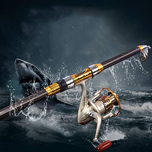 WENMENG2021 Teleskop-Angelruten Angel Sea Rod Set Sea Rod-Rod-Angelrute Sea Fishing Rod Super Hard Long Shot Rod Angeln… – Bild 4