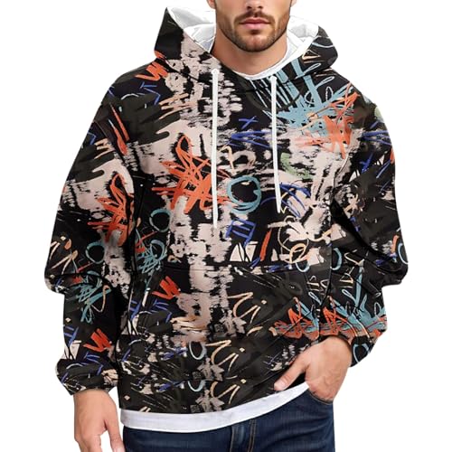 Sweat-shirt à capuche large pour les journées froides d'hiver