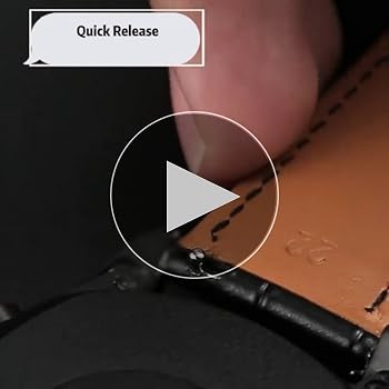 Amazon.com: Moran Alligator Leather Quick Release Watch Band