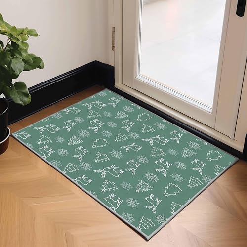 Tapis de Noël doux et absorbant pour partager la magie des fêtes en famille - 6